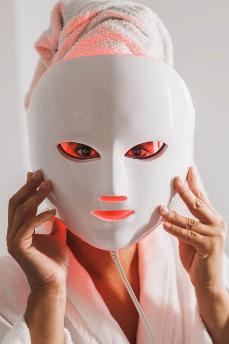 Evara LED Face Mask Advanced Red Light Therapy - Evara