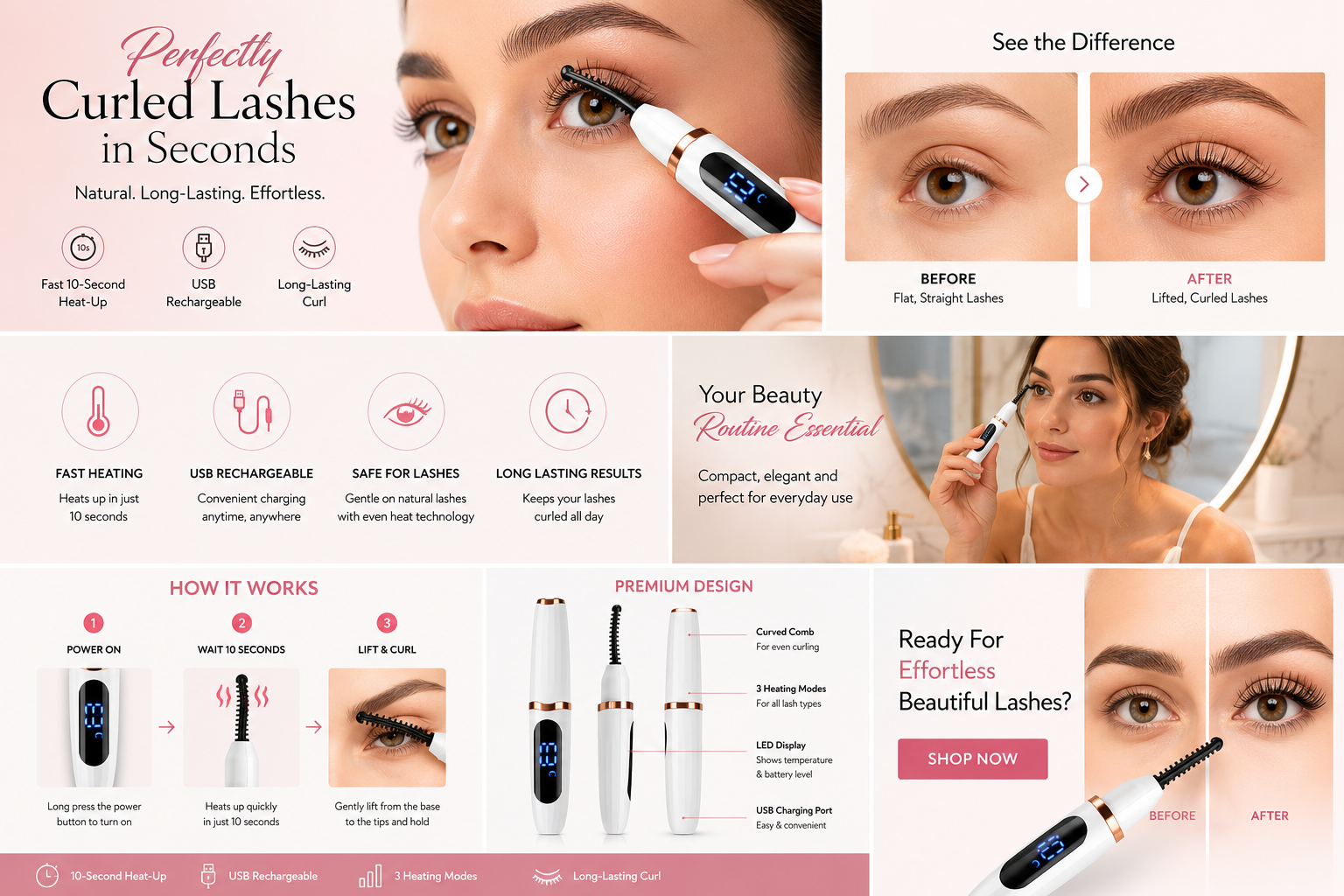 10‑Second Lash Lift