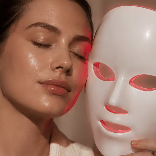 Evara Beauty LumiGlow LED Light Therapy Face Mask