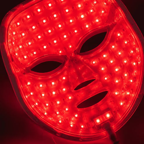Evara Beauty LumiGlow LED Light Therapy Face Mask